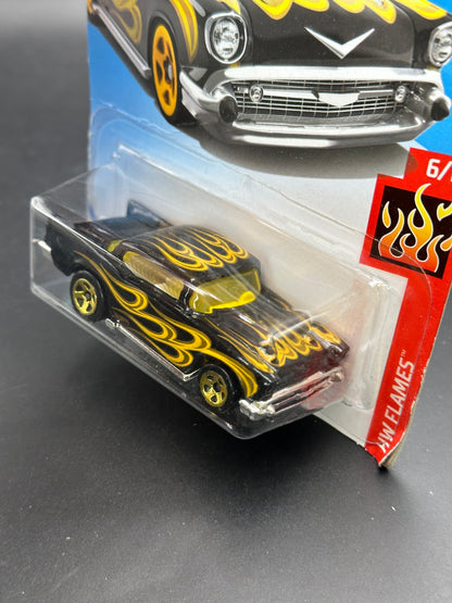 HOT WHEELS - 57 CHEVY (2019) - HW FLAMES 6/10