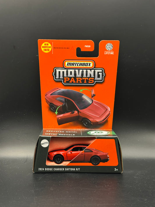 MATCHBOX - 2024 DODGE CHARGER DAYTONA R/T (2025) - MOVING PARTS - DIECAST