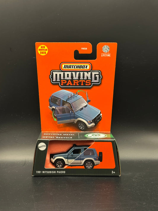 MATCHBOX - 1991 MITSUBISHI PAJERO (2025) - MOVING PARTS - DIECAST