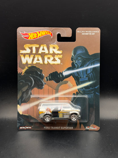 HOT WHEELS - FORD TRANSIT SUPERVAN (2016) - STAR WARS: RALPH MCQUARRIE CONCEPT ART SERIES - POP CULTURE