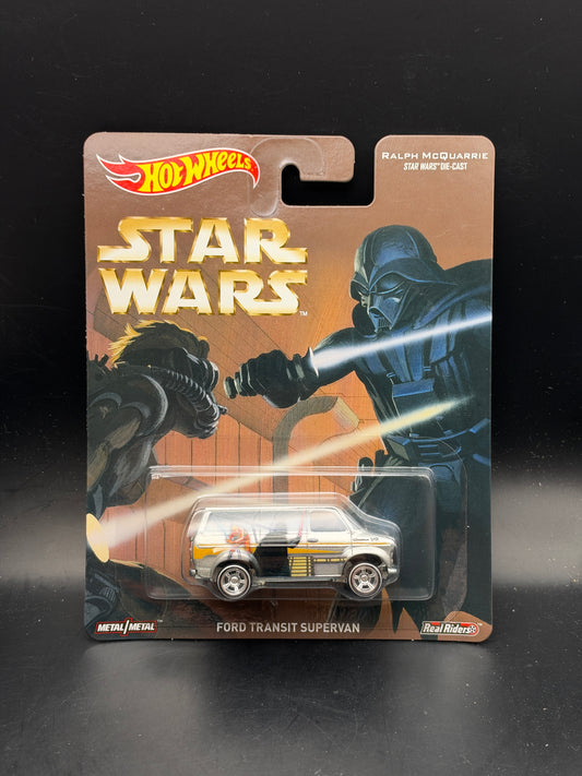 HOT WHEELS - FORD TRANSIT SUPERVAN (2016) - STAR WARS: RALPH MCQUARRIE CONCEPT ART SERIES - POP CULTURE