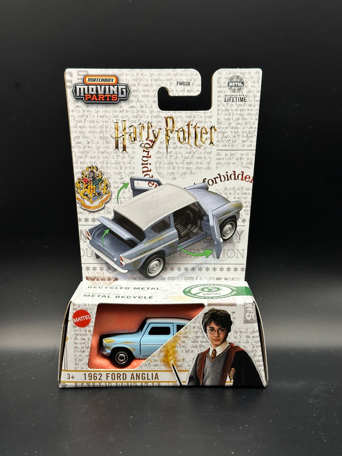 MATCHBOX - 1962 FORD ANGLIA - HARRY POTTER (2025) - MOVING PARTS - DIECAST