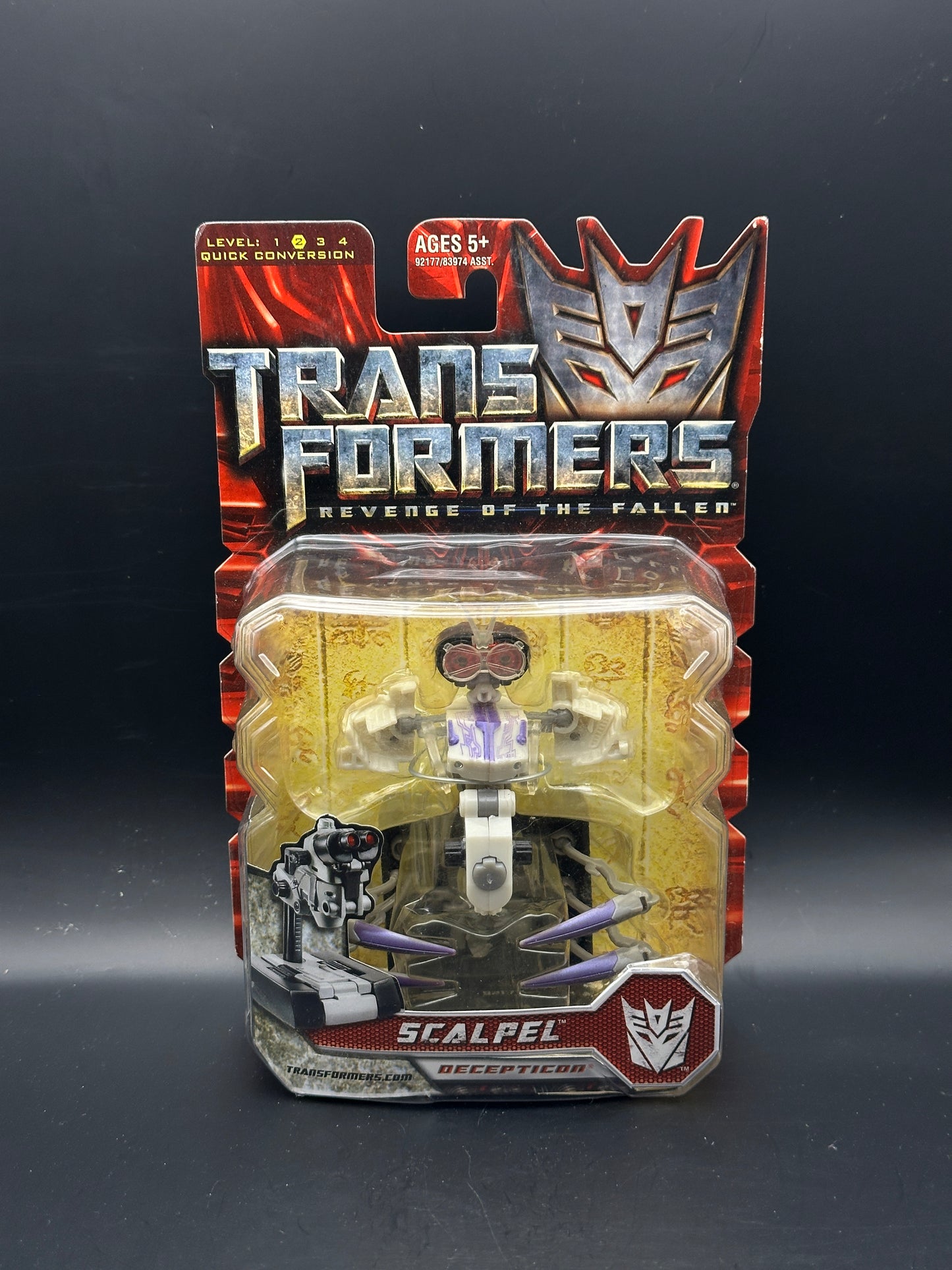 TRANSFORMERS REVENGE OF THE FALLEN - SCALPEL - DECEPTICON ACTION FIGURE