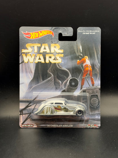 HOT WHEELS - 34 CHRYSLER AIRFLOW (2016) - STAR WARS: RALPH MCQUARRIE CONCEPT ART SERIES - POP CULTURE