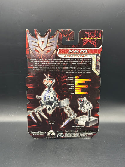 TRANSFORMERS REVENGE OF THE FALLEN - SCALPEL - DECEPTICON ACTION FIGURE