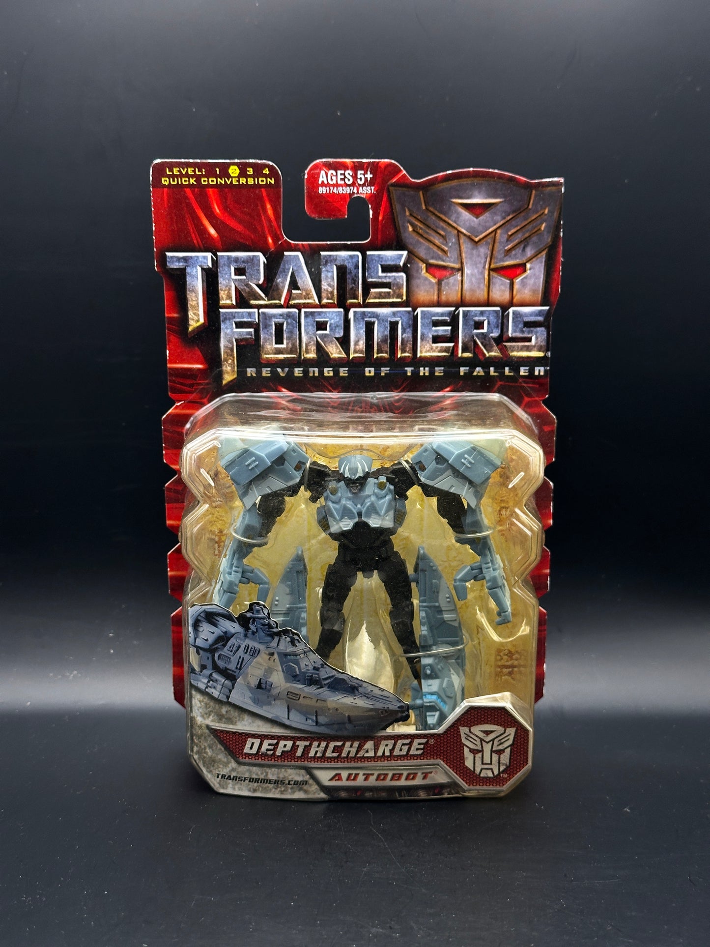 TRANSFORMERS REVENGE OF THE FALLEN - DEPTHCHARGE - AUTOBOT ACTION FIGURE