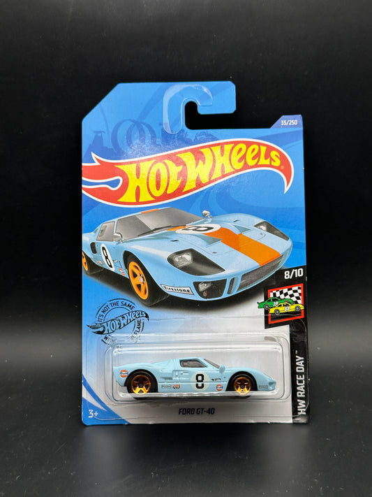 HOT WHEELS - FORD GT-40 (2020) HW RACE DAY 8/10