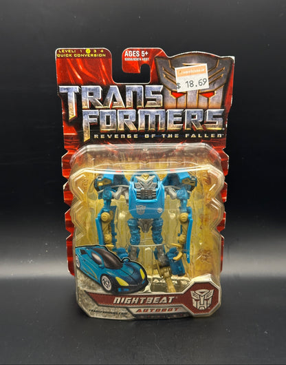 TRANSFORMERS REVENGE OF THE FALLEN - NIGHTBEAT - AUTOBOT ACTION FIGURE