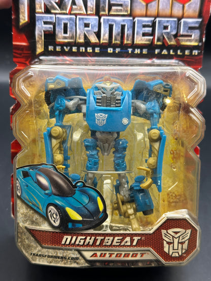 TRANSFORMERS REVENGE OF THE FALLEN - NIGHTBEAT - AUTOBOT ACTION FIGURE