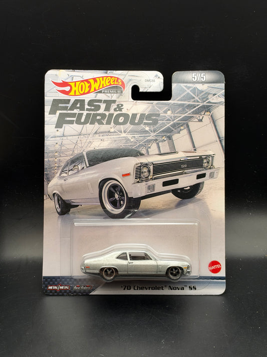 HOT WHEELS - 70 CHEVROLET NOVA SS (2022) - FAST AND FURIOUS: 5/5