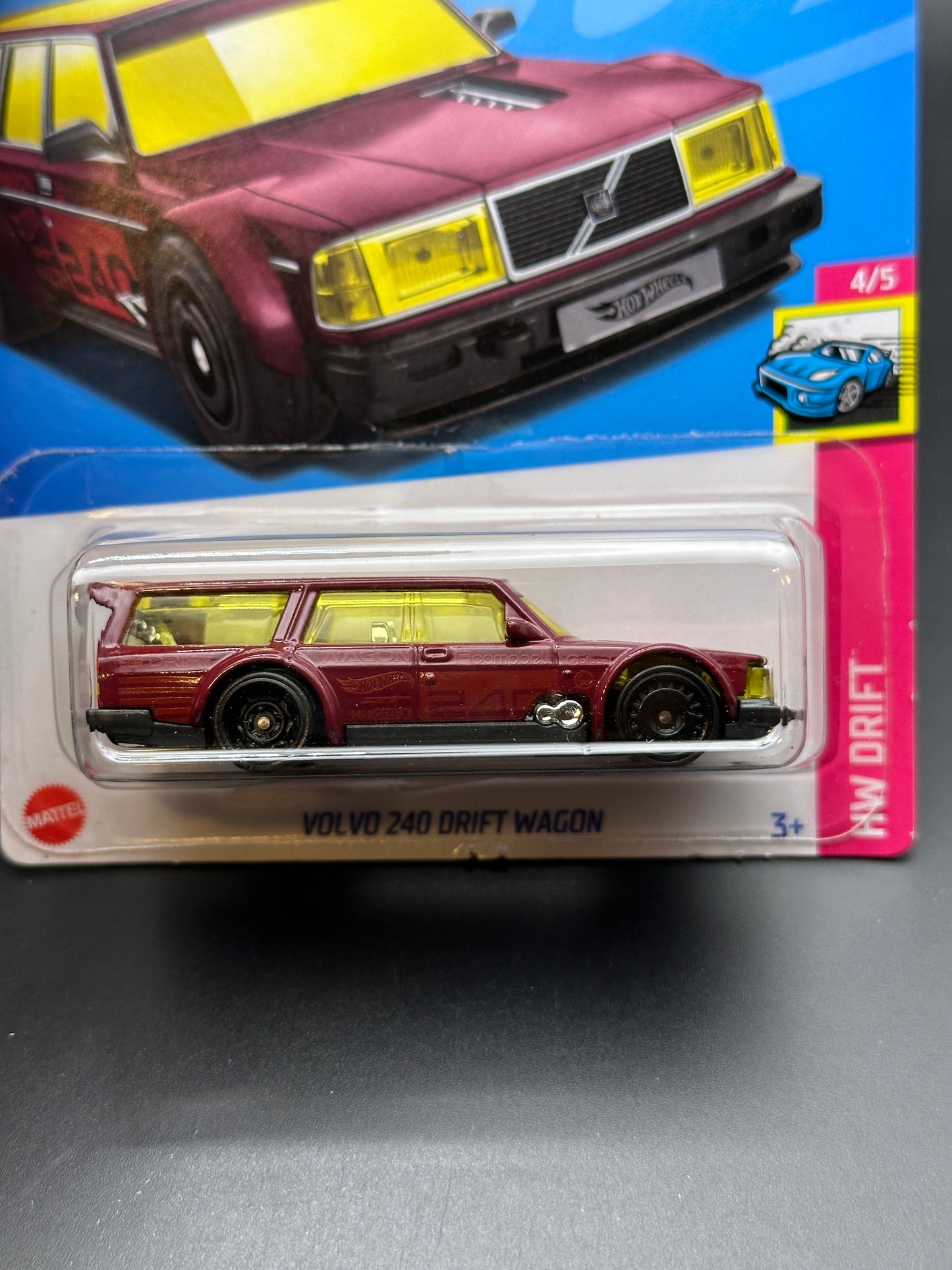 HOT WHEELS - VOLVO 240 DRIFT WAGON (2022) HW DRIFT 4/5