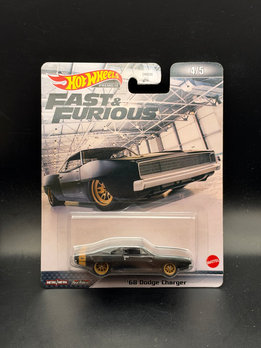 HOT WHEELS - 68 DODGE CHARGER (2022) - FAST AND FURIOUS: 4/5