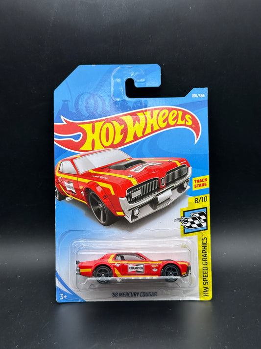 HOT WHEELS - 68 MERCURY COUGAR (2018) - HW SPEED GRAPHICS 8/10