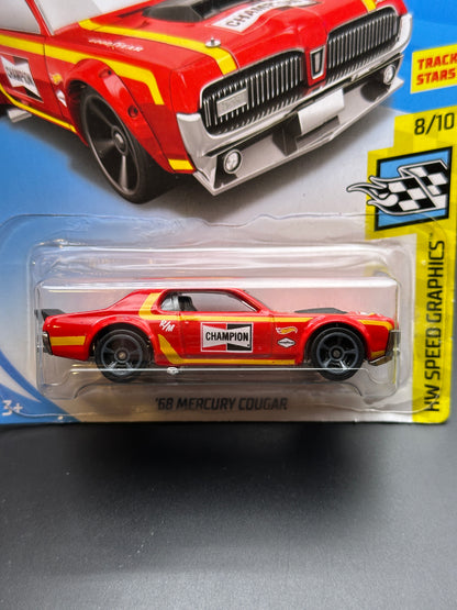 HOT WHEELS - 68 MERCURY COUGAR (2018) - HW SPEED GRAPHICS 8/10