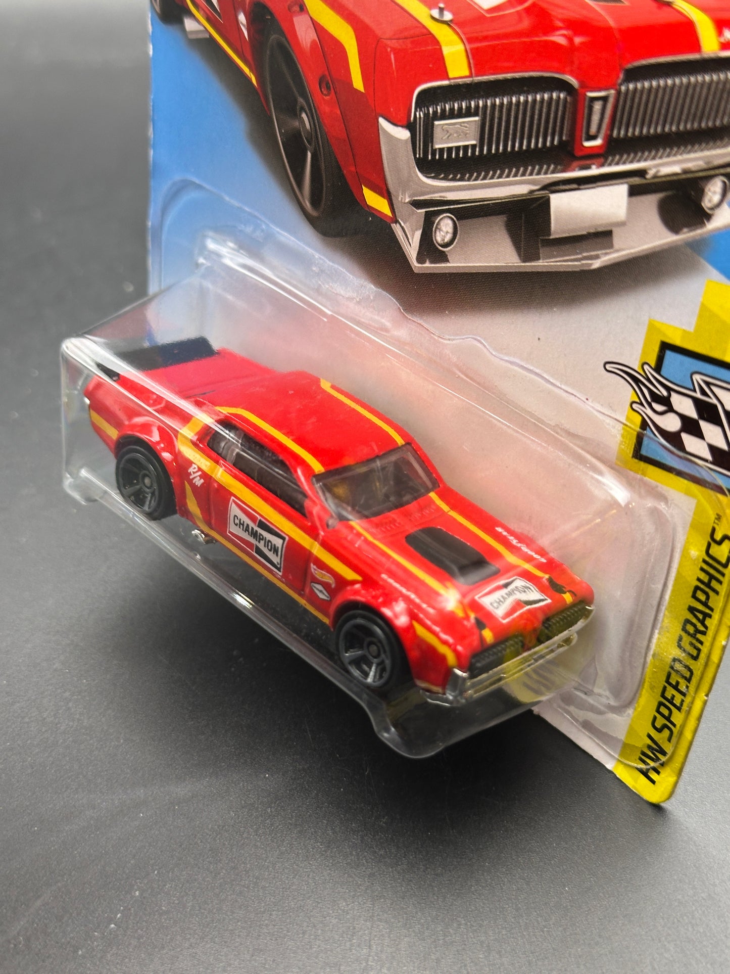 HOT WHEELS - 68 MERCURY COUGAR (2018) - HW SPEED GRAPHICS 8/10