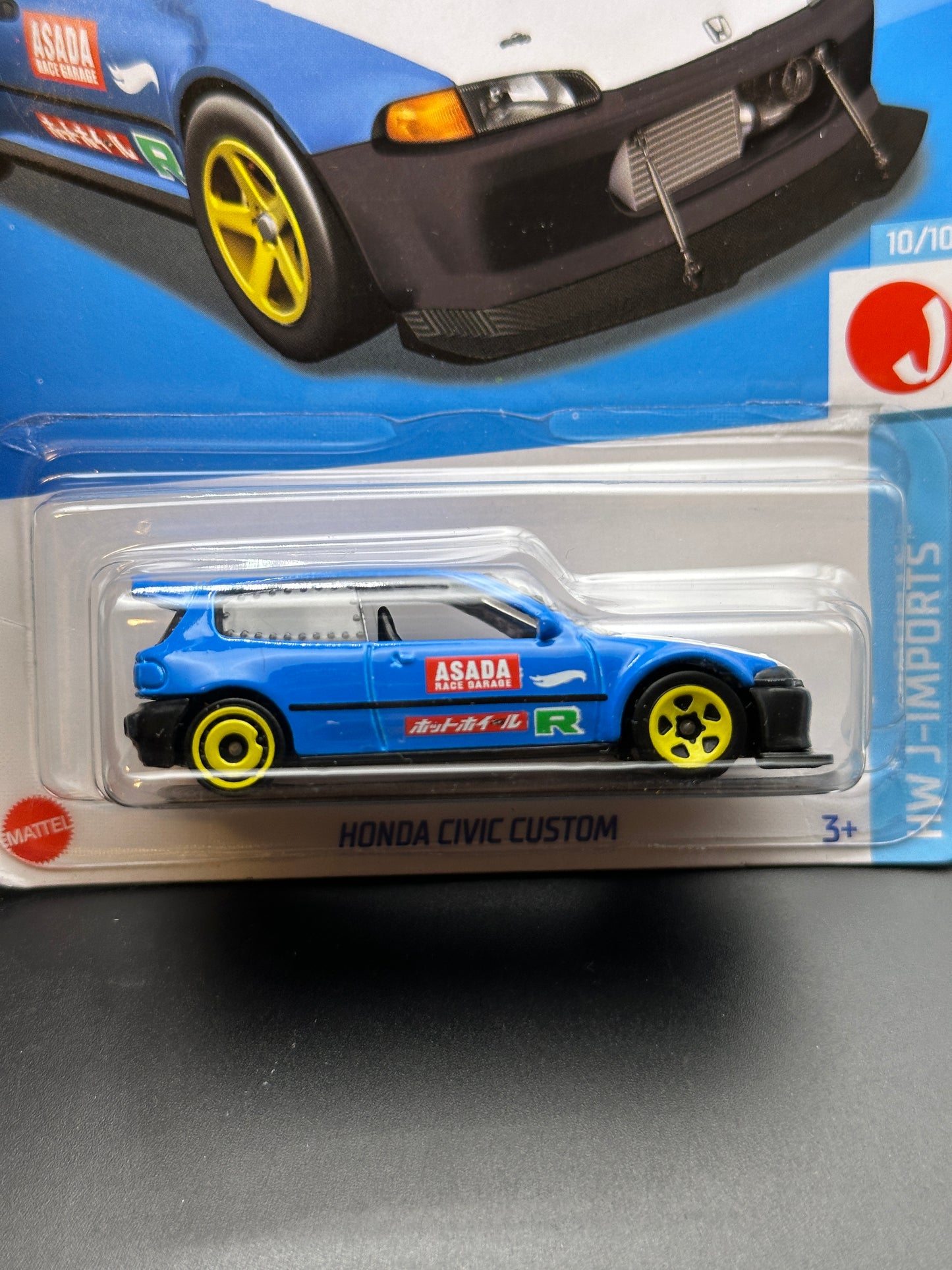HOT WHEELS - HONDA CIVIC CUSTOM (2022) - HW J IMPORTS 10/10