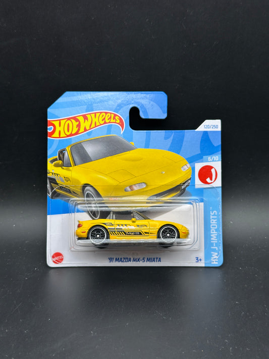 HOT WHEELS - 91 MAZDA MX5 MIATA (2024) - HW J IMPORTS 6/10
