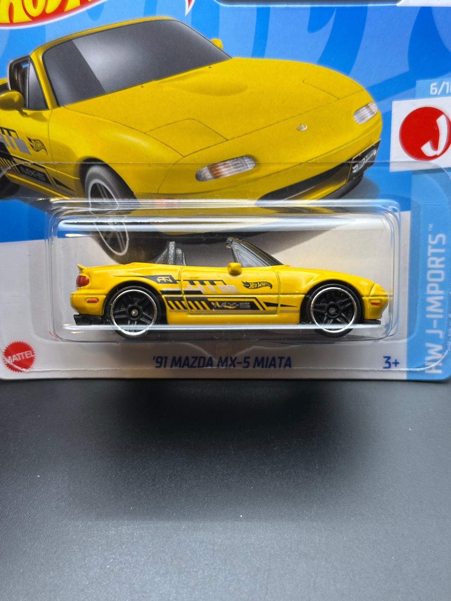 HOT WHEELS - 91 MAZDA MX5 MIATA (2024) - HW J IMPORTS 6/10