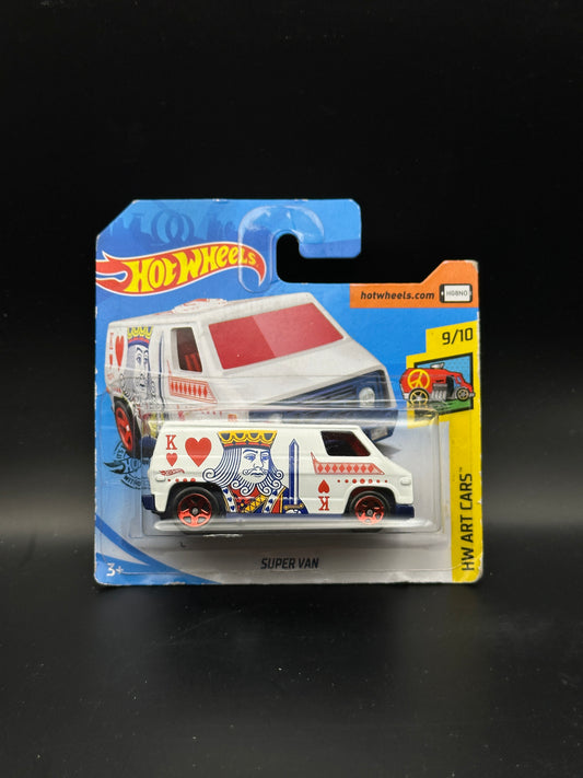 HOT WHEELS - SUPER VAN (2020) - HW ART CARS 9/10
