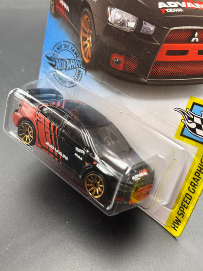 HOT WHEELS - 2008 LANCER EVOLUTION (2020) - HW SPEED GRAPHICS 1/10