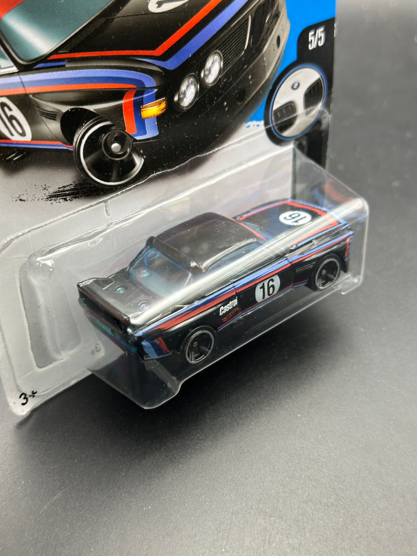 HOT WHEELS - 73 BMW 3.0 CSL RACE CAR (2016) - BMW 5/5