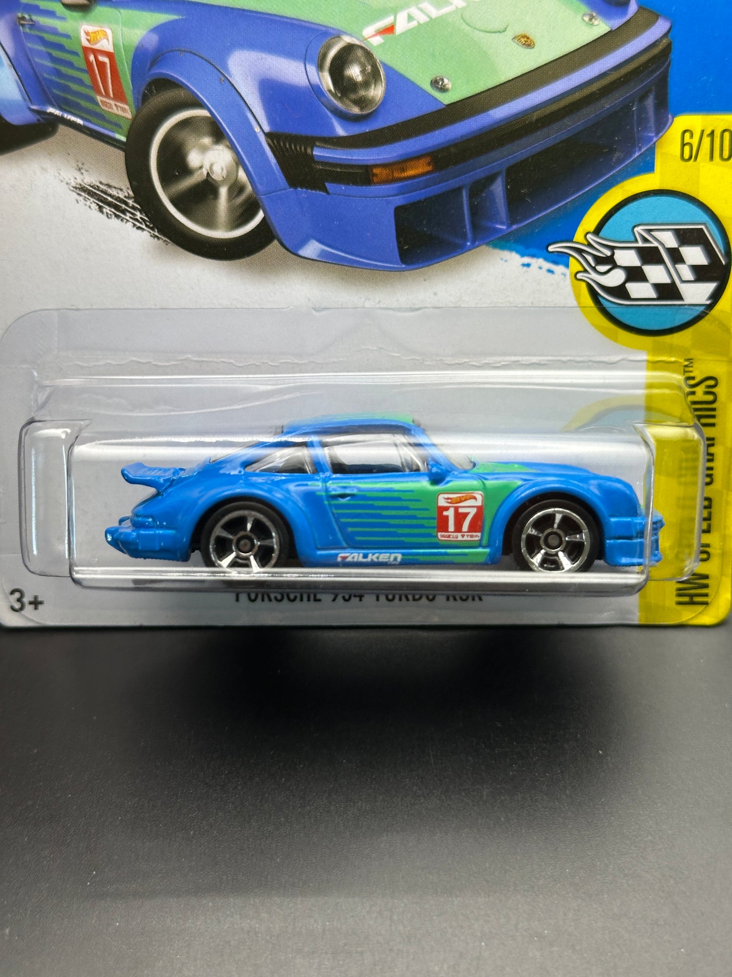 HOT WHEELS - PORSCHE 934 TURBO RSR (2016) - HW SPEED GRAPHICS 6/10