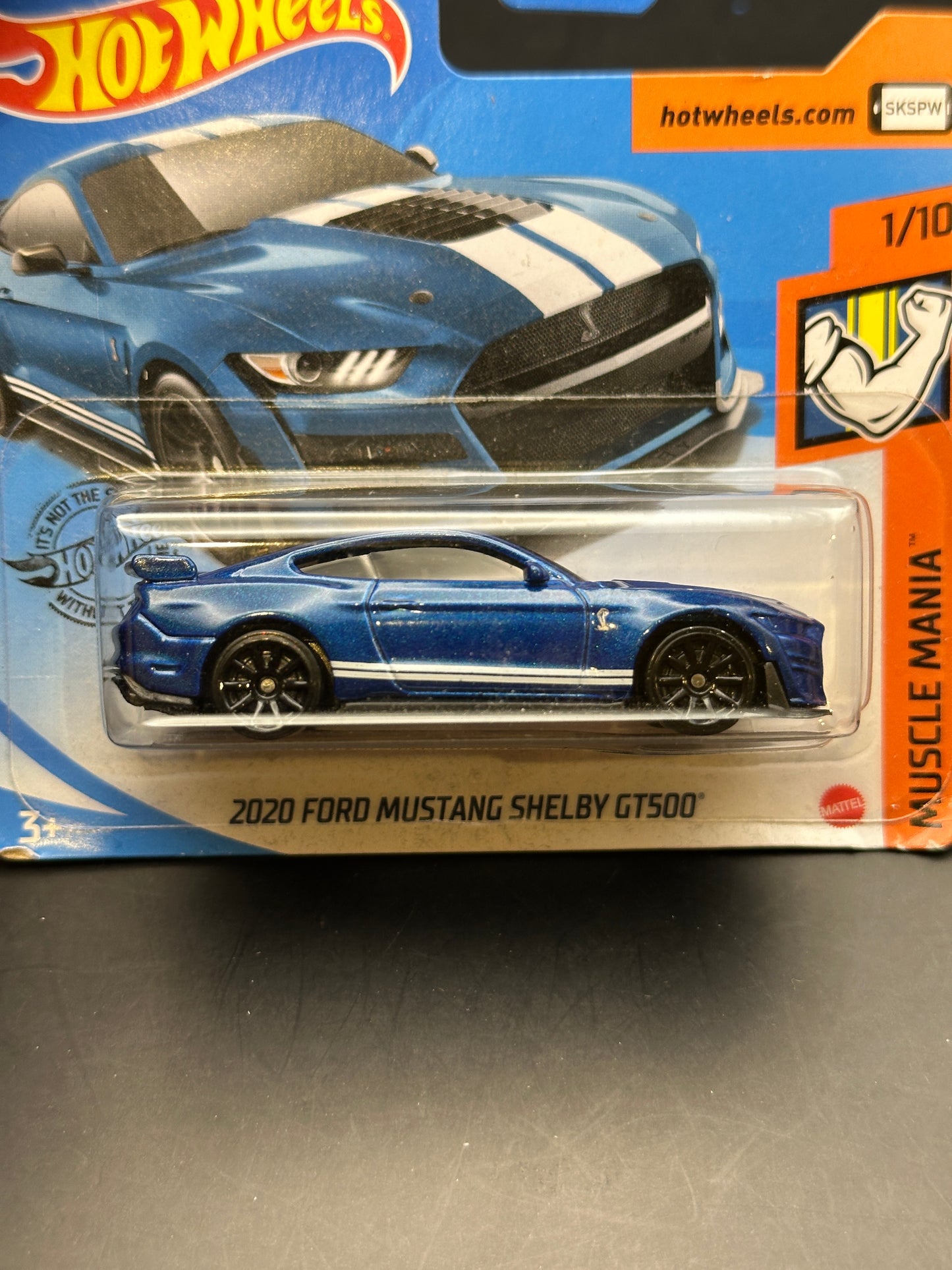 HOT WHEELS - 2020 FORD MUSTANG SHELBY GT500 (2020) - HW MUSCLE MANIA 1/10