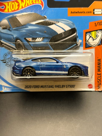 HOT WHEELS - 2020 FORD MUSTANG SHELBY GT500 (2020) - HW MUSCLE MANIA 1/10