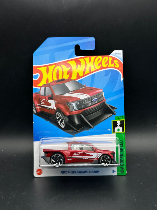 HOT WHEELS - FORD F - 150 LIGHTNING CUSTOM (2024) - HW GREEN SPEED 5/10