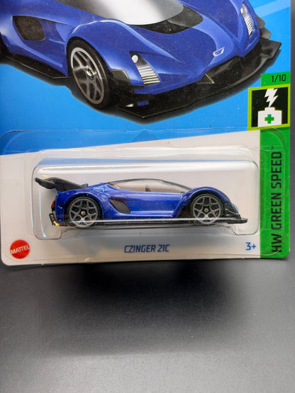 HOT WHEELS - CZINGER 21C (2024) - HW GREEN SPEED 1/10