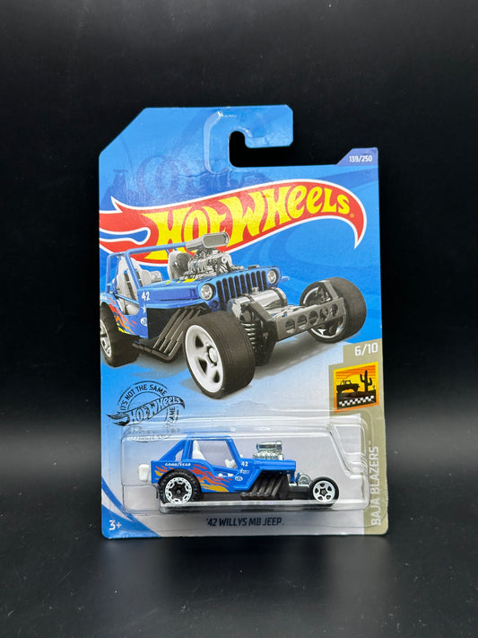 HOT WHEELS - 42 WILLYS MB JEEP (2020) - HW BAJA BLAZERS 6/10