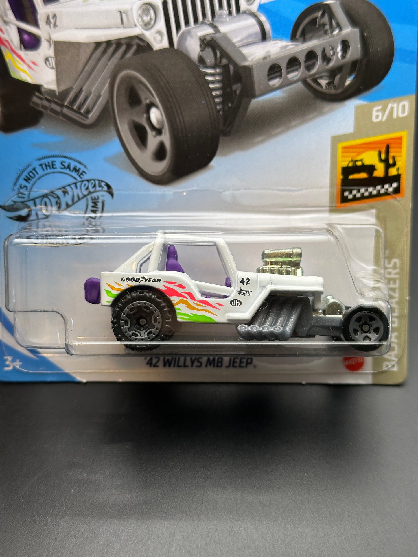 HOT WHEELS - 42 WILLYS MB JEEP (2020) - HW BAJA BLAZERS 6/10