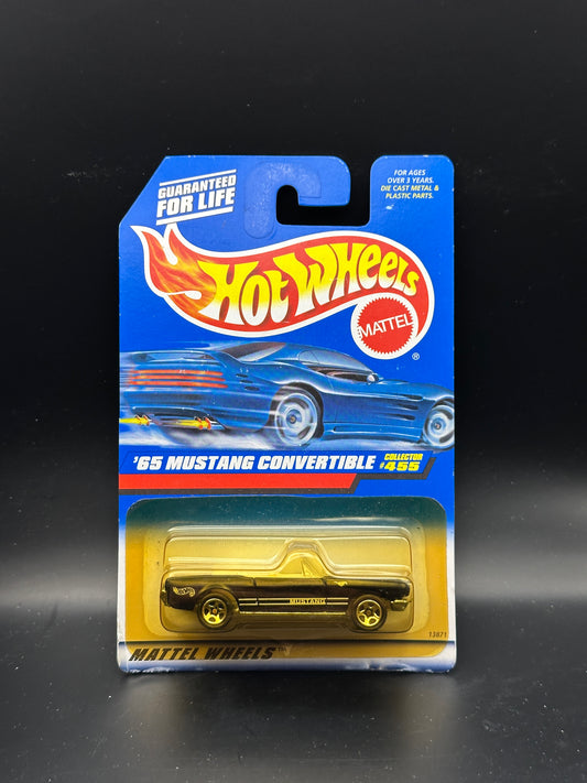 HOT WHEELS - 1965 FORD MUSTANG CONVERTIBLE (1998) - HW MAINLINE #455
