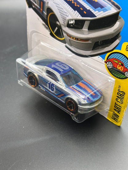 HOT WHEELS - 07 FORD MUSTANG (2016) - HW ART CARS 8/10