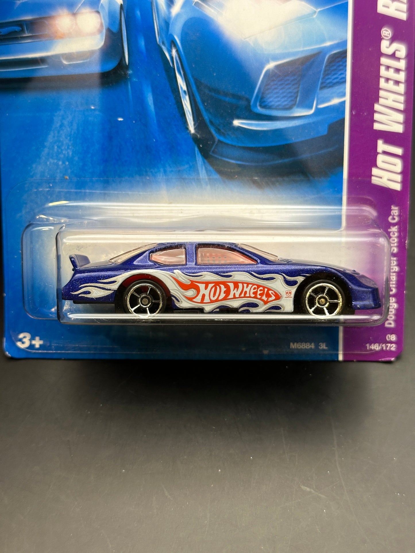 HOT WHEELS - DODGE CHARGER STOCK CAR (2008) - HW TEAM RACING 02/04