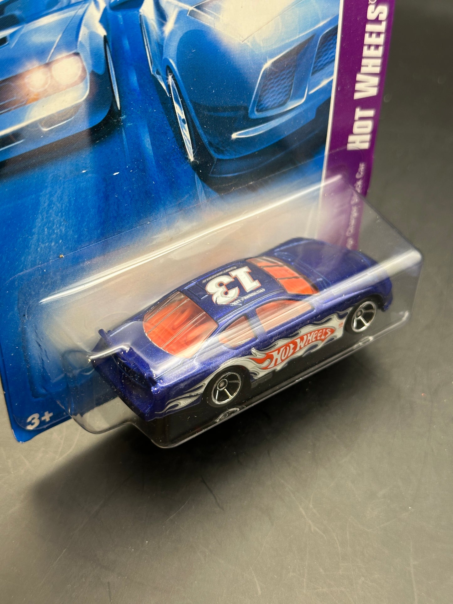 HOT WHEELS - DODGE CHARGER STOCK CAR (2008) - HW TEAM RACING 02/04