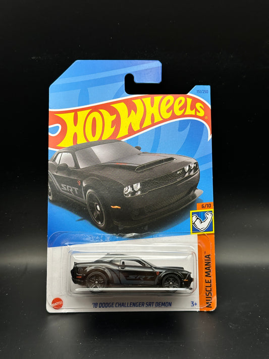 HOT WHEELS - 18 DODGE CHALLENGER SRT DEMON (2023) - HW MUSCLE MANIA 6/10