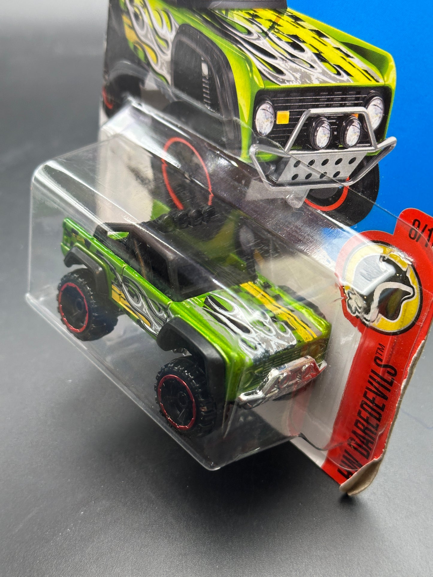 HOT WHEELS - CUSTOM FORD BRONCO (2016) - HW DAREDEVILS 8/10