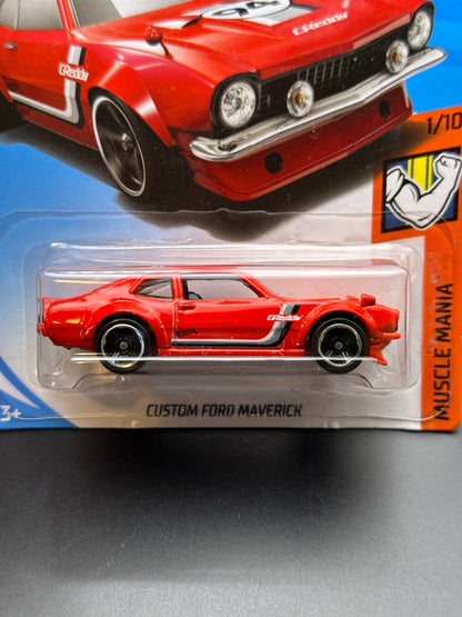 HOT WHEELS - CUSTOM FORD MAVERICK (2019) - HW MUSCLE MANIA 1/10