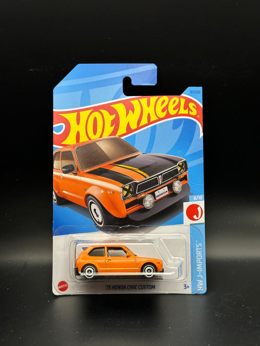 HOT WHEELS - 73 HONDA CIVIC CUSTOM (2023) - HW J IMPORTS 8/10