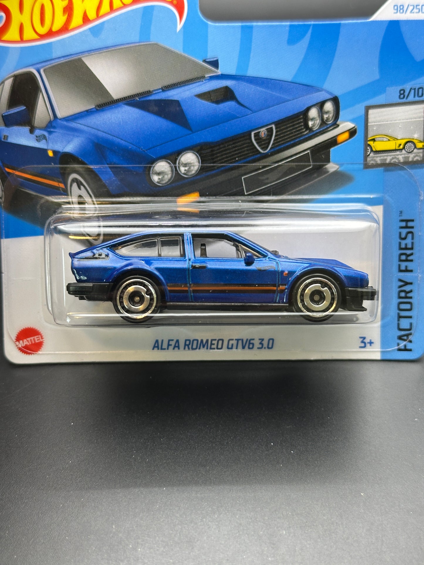 HOT WHEELS - ALFA ROMEO GTV6 3.0 (2024) - FACTORY FRESH 8/10