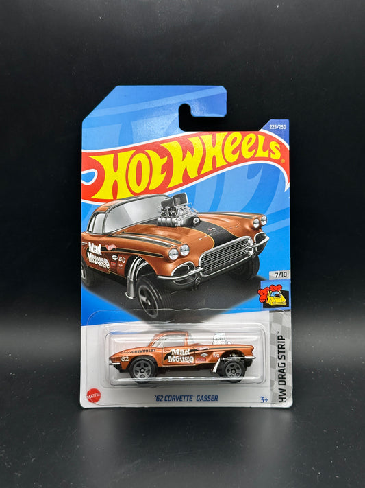 HOT WHEELS - 62 CORVETTE GASSER (2022) - HW DRAG STRIP 7/10
