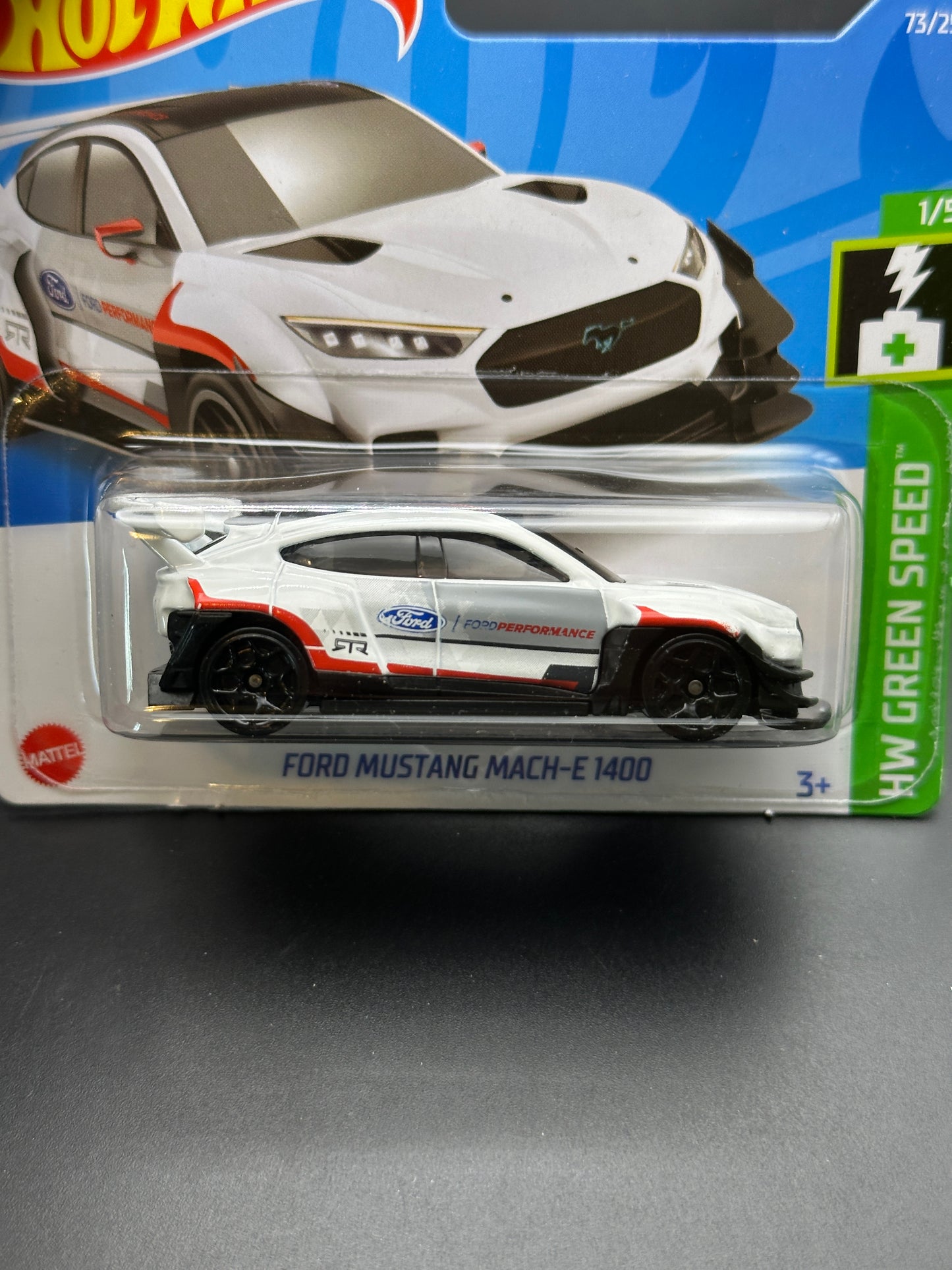 HOT WHEELS - FORD MUSTANG MACH E 1400 (2022) - HW GREEN SPEED 1/5