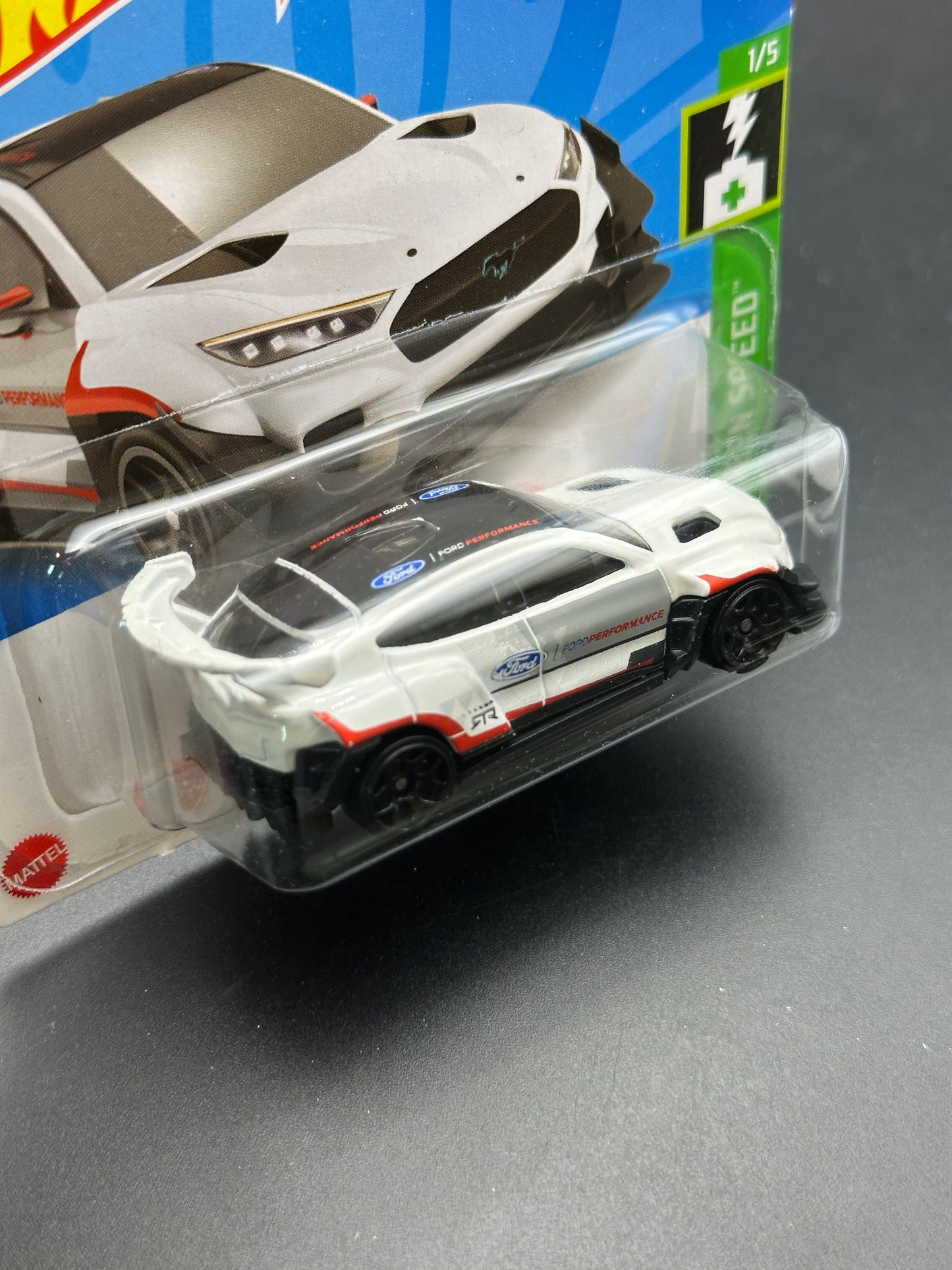 HOT WHEELS - FORD MUSTANG MACH E 1400 (2022) - HW GREEN SPEED 1/5
