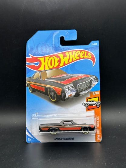 HOT WHEELS - 72 FORD RANCHERO (2019) - HW HOT TRUCKS 8/10