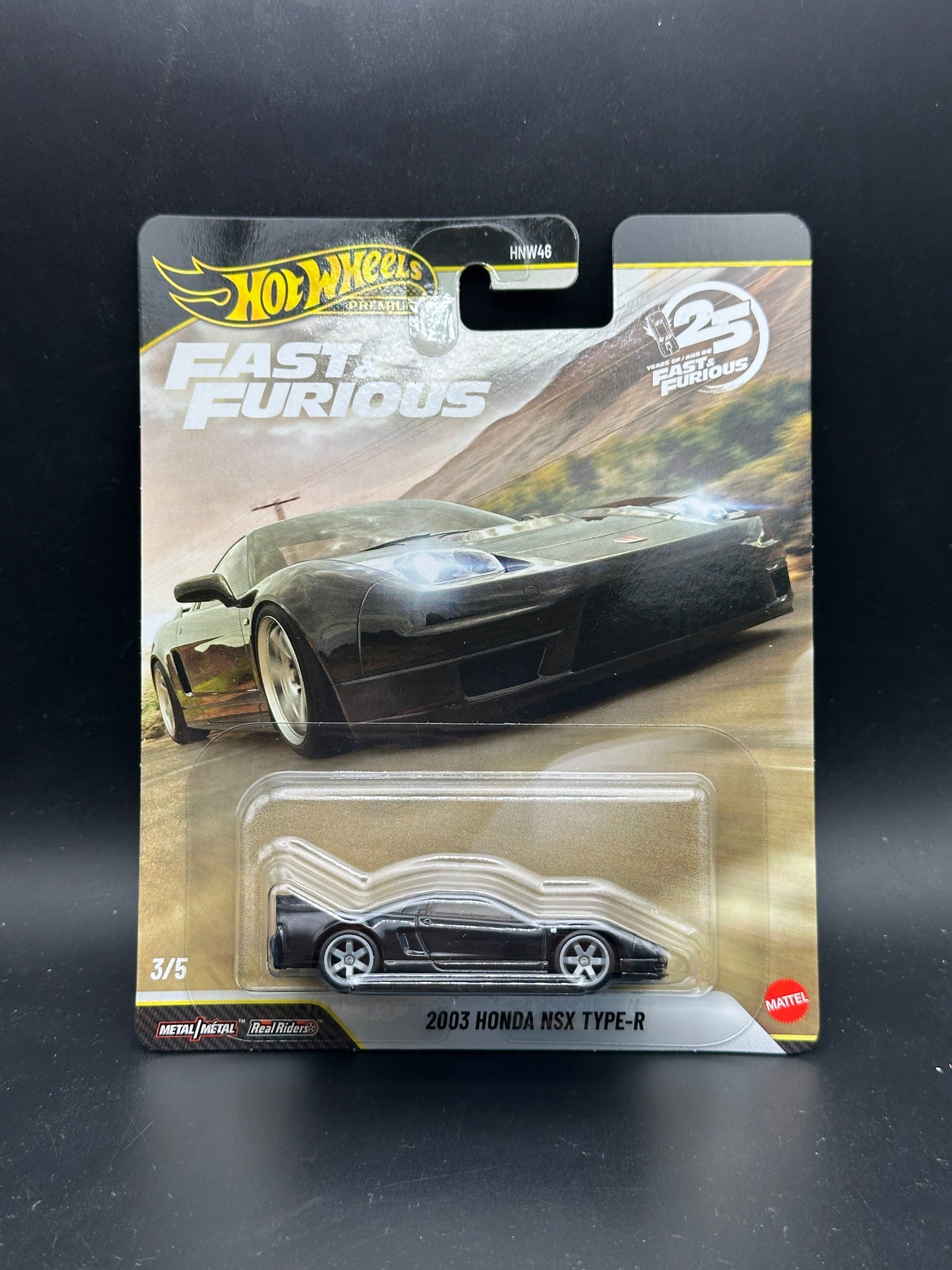 HOT WHEELS - 2003 HONDA NSX TYPE R (2026) - FAST AND FURIOUS 25TH ANNIVERSARY 3/5