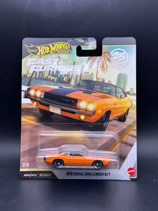 HOT WHEELS - 1970 DODGE CHALLENGER R/T (2026) - FAST AND FURIOUS 25TH ANNIVERSARY 2/5