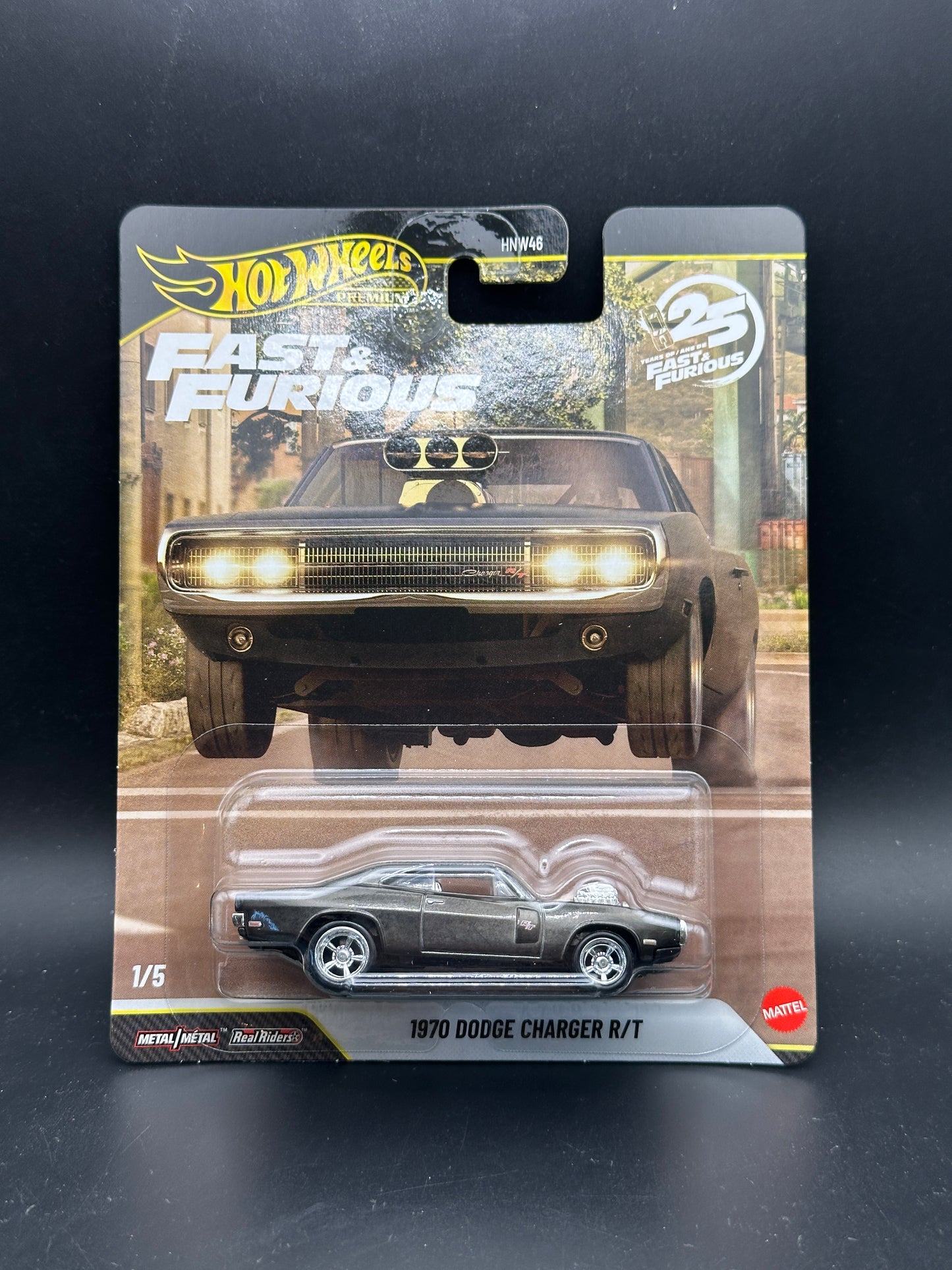 HOT WHEELS - 1970 DODGE CHARGER R/T (2026) - FAST AND FURIOUS 25TH ANNIVERSARY - 1/5 - CHASE