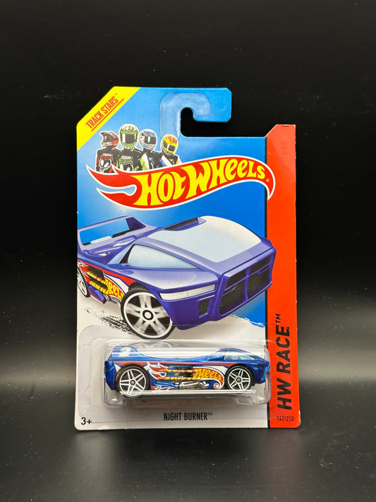 HOT WHEELS - NIGHT BURNER - TREASURE HUNT (2014) - HW RACE TEAM
