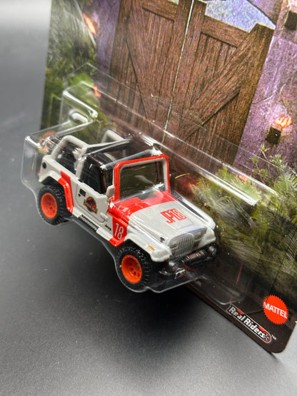 HOT WHEELS - 92 JEEP WRANGLER SAHARA (2025) - JURASSIC PARK - POP CULTURE